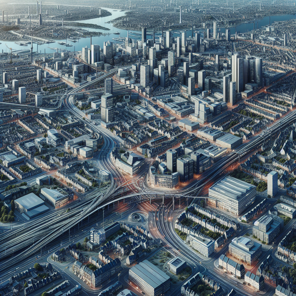 Infrastruktureinfluss auf Bodenrichtwerte in Duisburg Alt Hamborn